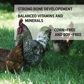 New Country Organics non GMO badge closeup highlights product integrity for growers.