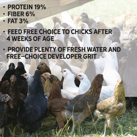 New Country Organics simple formulation visual shows fewer ingredients for ease of use.