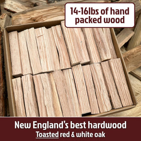 New England Cookwood plastic-free packaging supports sustainable, waste-free use.