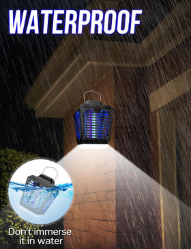 New Fi 4200V uses a high-voltage grid for quick physical insect kill.