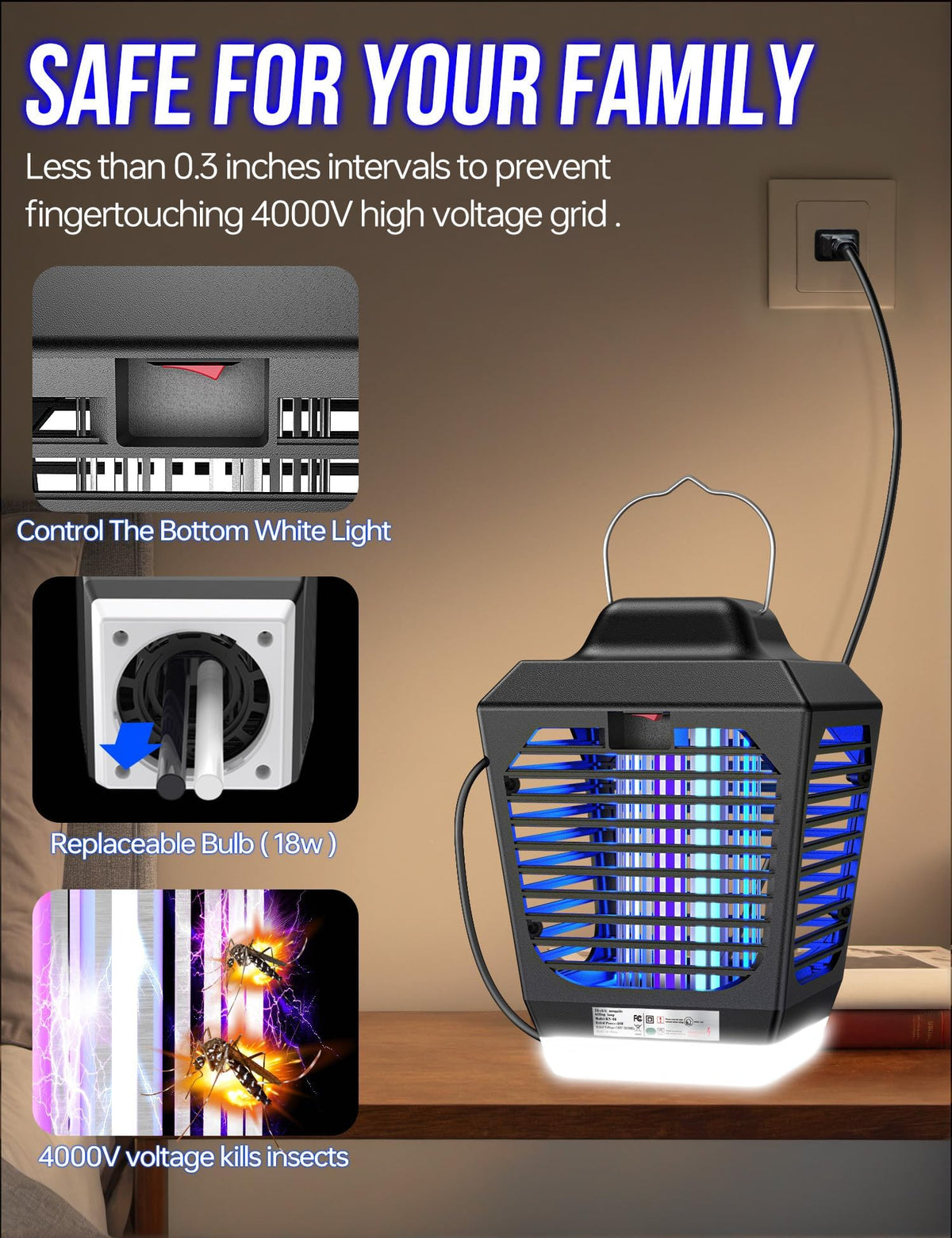 New Fi 4200V removable bottom panel for easy cleaning and maintenance.