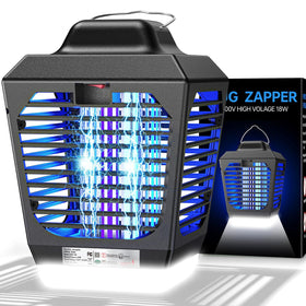 New Fi 4200V bug zapper with two-color tubes attracts mosquitoes and flies efficiently.