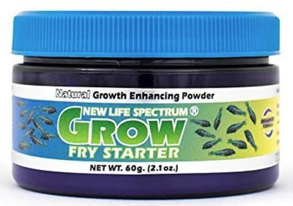 New Life Spectrum Grow Fry Starter 60g pellets nourish growing fry