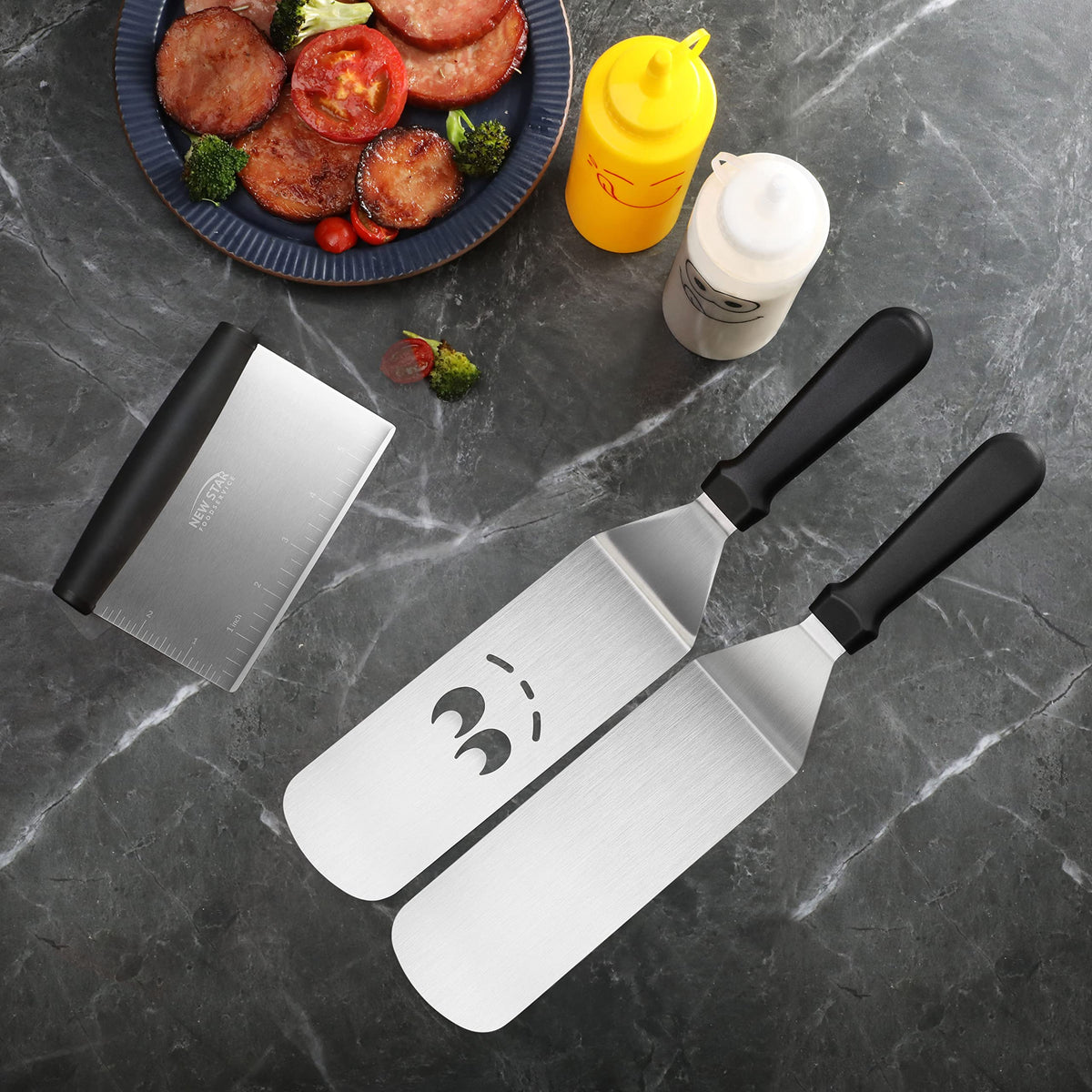New Star Foodservice 1029161 dishwasher-safe utensils for quick cleanup