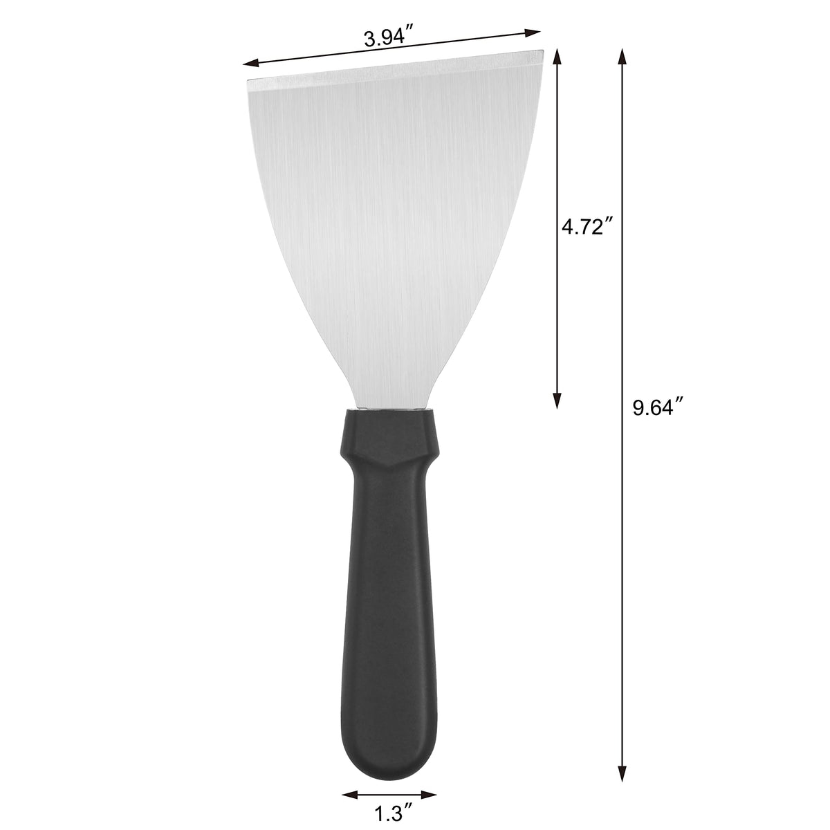 New Star Foodservice 38323 slant-edge blade eases residue removal