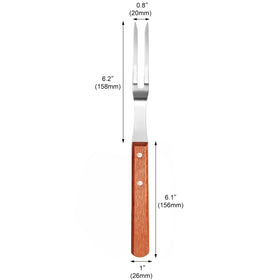 New Star Foodservice BBQ fork easy to clean by hand wash.