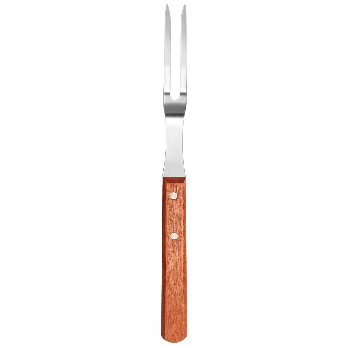 New Star Foodservice BBQ fork long handle improves safety and reach.