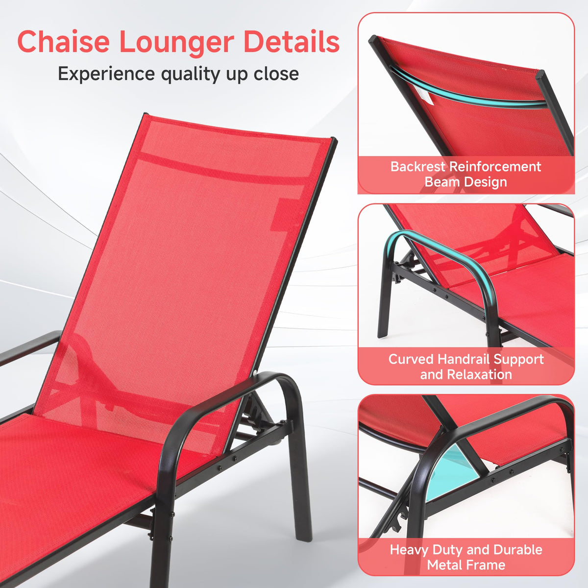 NEWBULIG lightweight design makes it easy to move between spaces