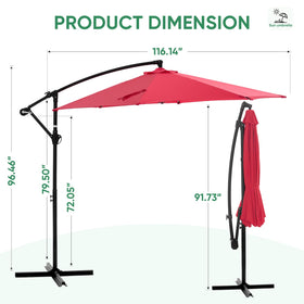 Ideal for garden, deck, and poolside shade with NEWBULIG