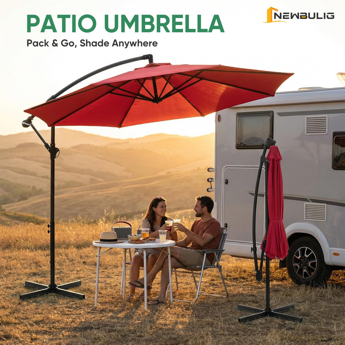 Compact storage with detachable components for harsh weather