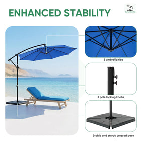 NEWBULIG UV-resistant fabric protects from sun while staying fade-free