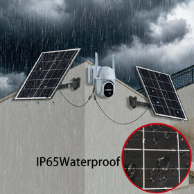 NEWCONNY solar panel kit contents organized for easy installation