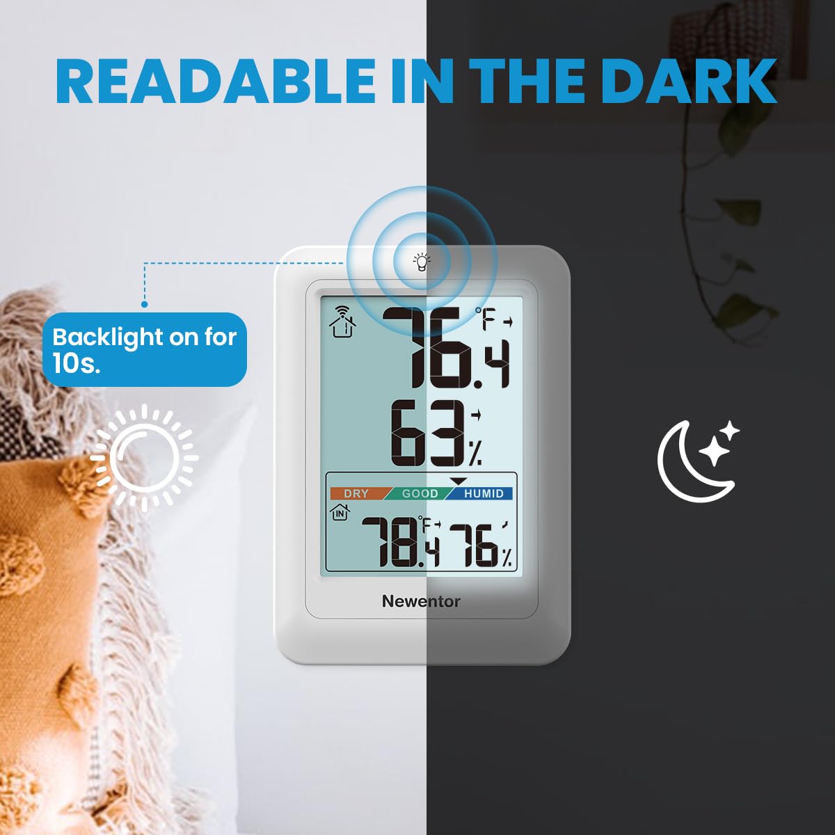 Newentor backyard sensor expands multi location monitoring for yard comfort