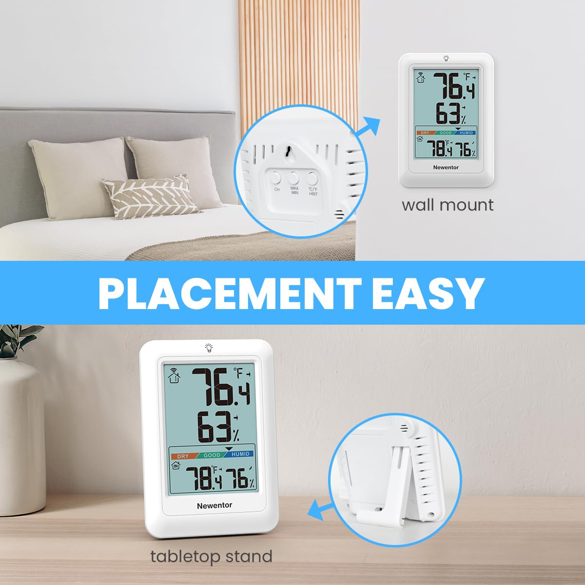 Newentor basement reading unit keeps an eye on cooler drier conditions
