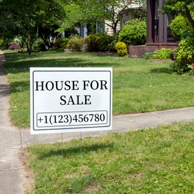 Newflager 18x24 sign board, easy to cut or fold for custom shapes.
