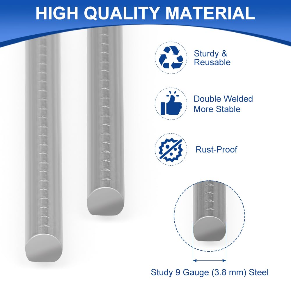Newflager H-stake packaging display showing 25-piece bulk set