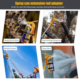 NEWFLY wide cans compatibility includes wasp, hornet, and paint cans for versatility.