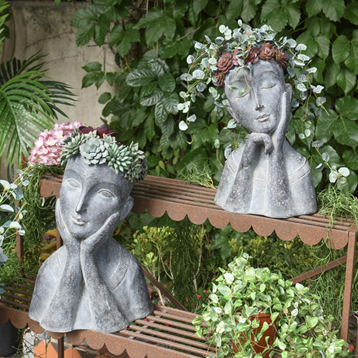 Newman House Studio Planter opening 4.1-inch diameter supports compact planting.