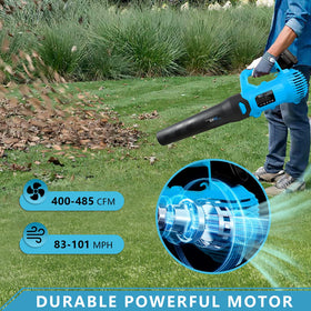 NewOne Big Leaf Blower axial flow turbofan delivers powerful air.