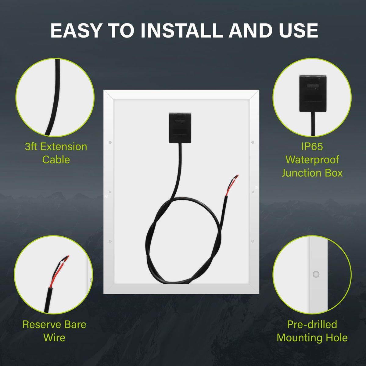 Newpowa 35W side profile shows slim design for tight spaces.