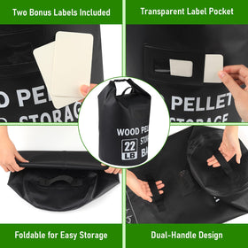NewShot transparent label pouch helps organize fuel types at a glance