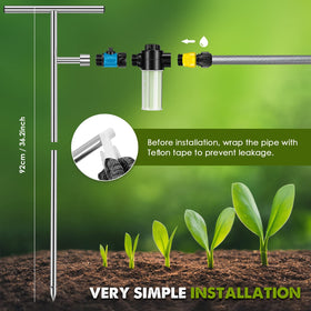 NEWTRY device shown for garden, park, orchard, and nursery use