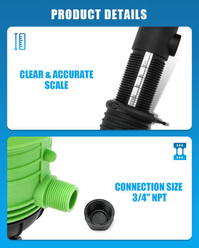 Newtry injector dosing mechanism in action shows consistent liquid mixing