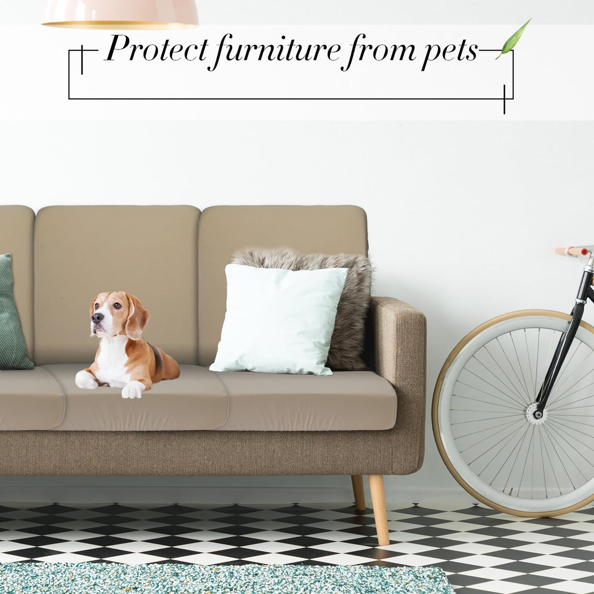 Newwiee protective covers safeguard cushions for pets and kids on the patio