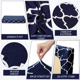 Newwiee cushion covers protect patio chairs from wear and spills for families