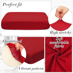 Newwiee elastic cushion slipcovers resist wrinkles for durable patio comfort.