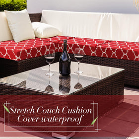Newwiee four-piece set on sofa showcases quick transformation.