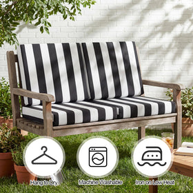 Newwiee machine-washable cushion cover for simple cleanup.