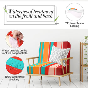 Newwiee outdoor cushion protector for patio furniture and wear resistance