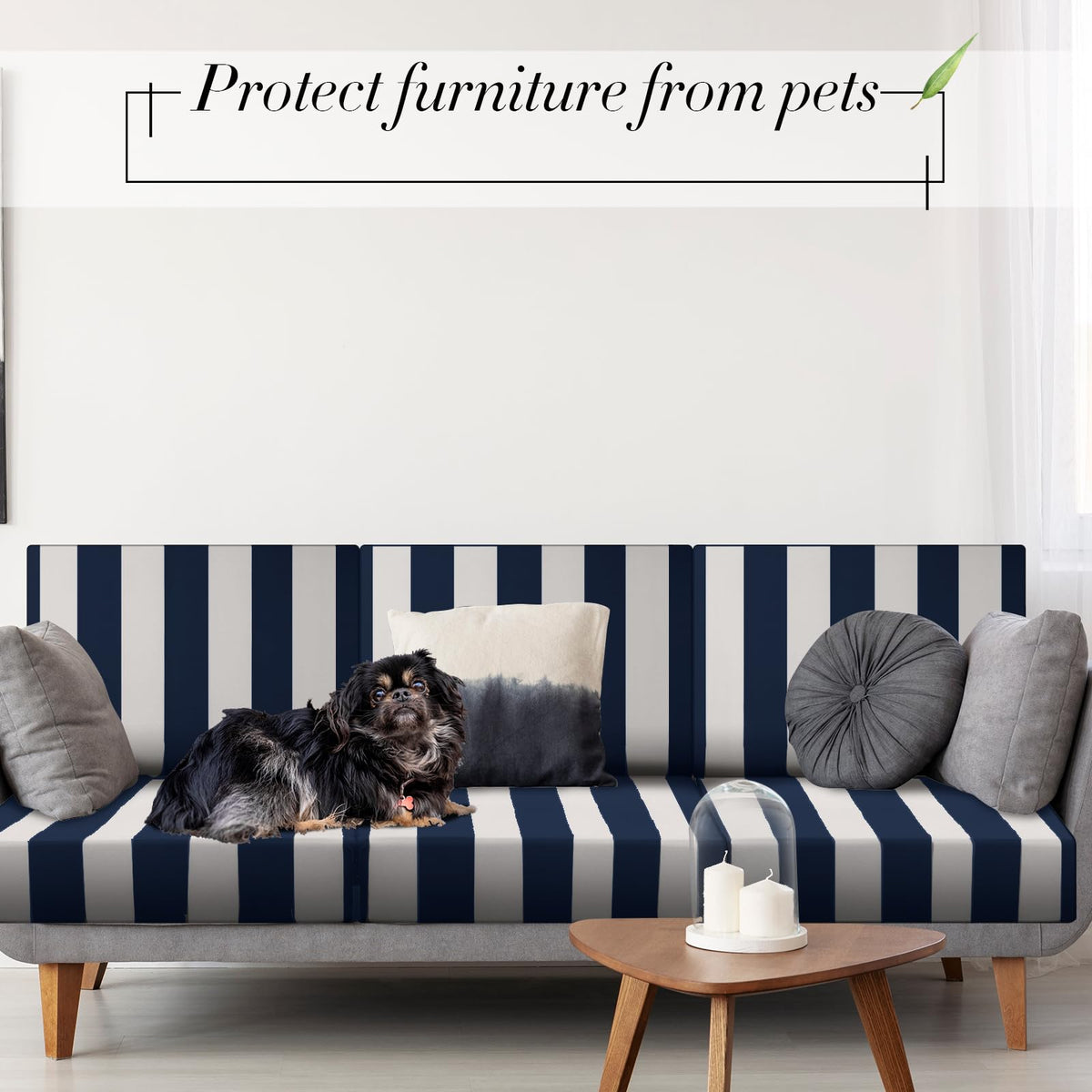 Newwiee protective cushion cover for patio furniture.
