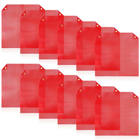 Newwiee safety flags for trucks with red color and grommets enhance road visibility