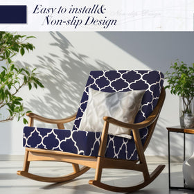 Newwiee outdoor navy waterproof cushion covers shield cushions from spills