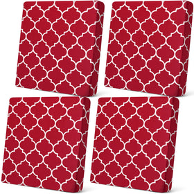 Newwiee wine-red outdoor cushion cover set protects furniture and refreshes patio seating.