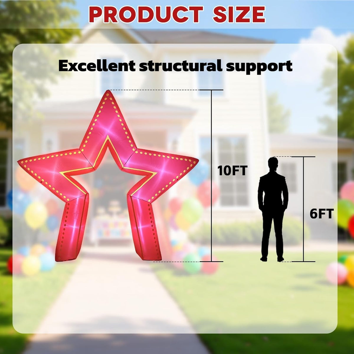 NEXAGEBIUS inflatable-arch-kit includes all components for quick, stress-free setup.