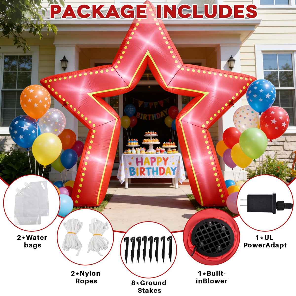 NEXAGEBIUS light-system-brightness enhances evening movie nights and parties.