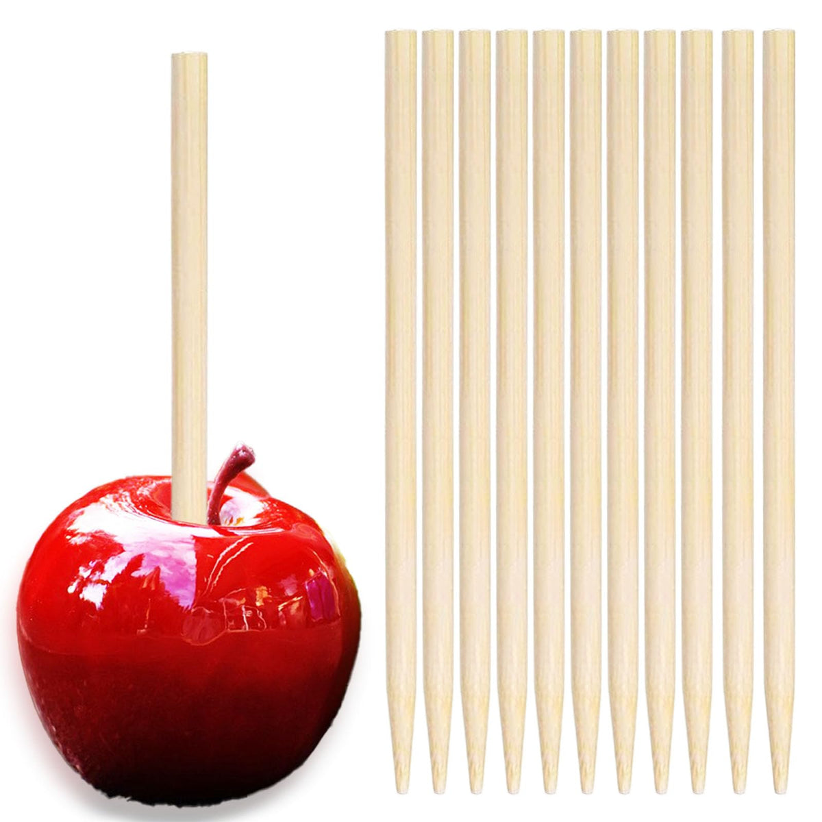 Nexboraque 1000-pack 5.5-inch bamboo skewers for bulk prep and serving versatility