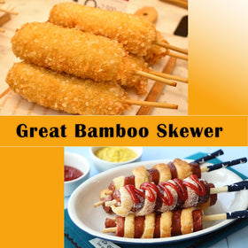 Nexboraque corn-on-the-cob skewers sturdy and easy to handle