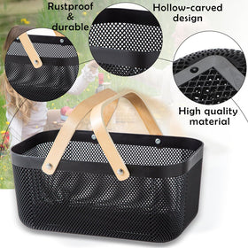 Nexboraque harvest basket mesh design small size ideal for compact organizing.