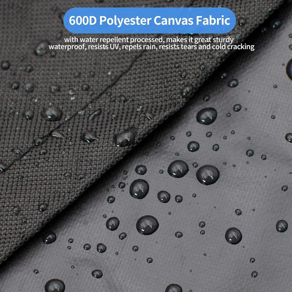 NEXCOVER 600D fabric closeup highlighting rugged material