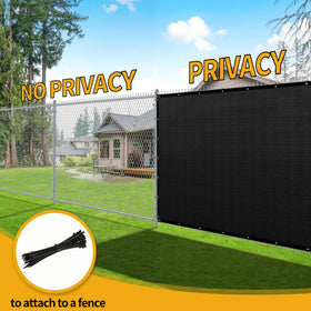 NEXCOVER easy-installation features straps for quick fence mounting.