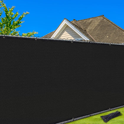 NEXCOVER Privacy Fence 6x12 panel view shows complete yard coverage.