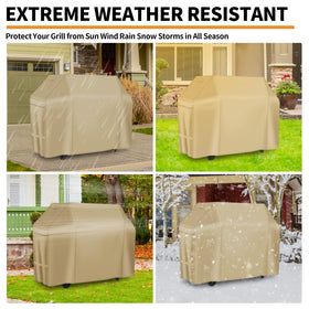 NEXCOVER universal-fit grill cover for Weber Brinkmann Char-Broil and more