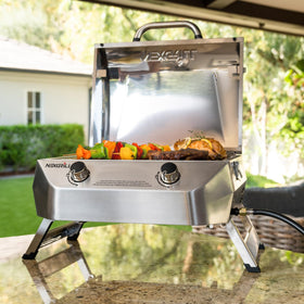 Nexgrill easy-clean grease tray simplifies post-grill cleanup