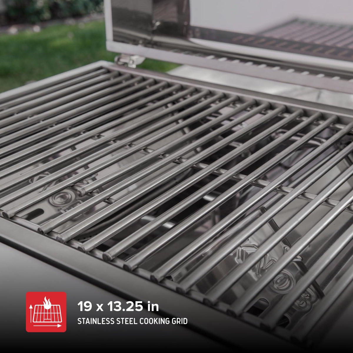 Nexgrill folding legs enable compact setup on any surface