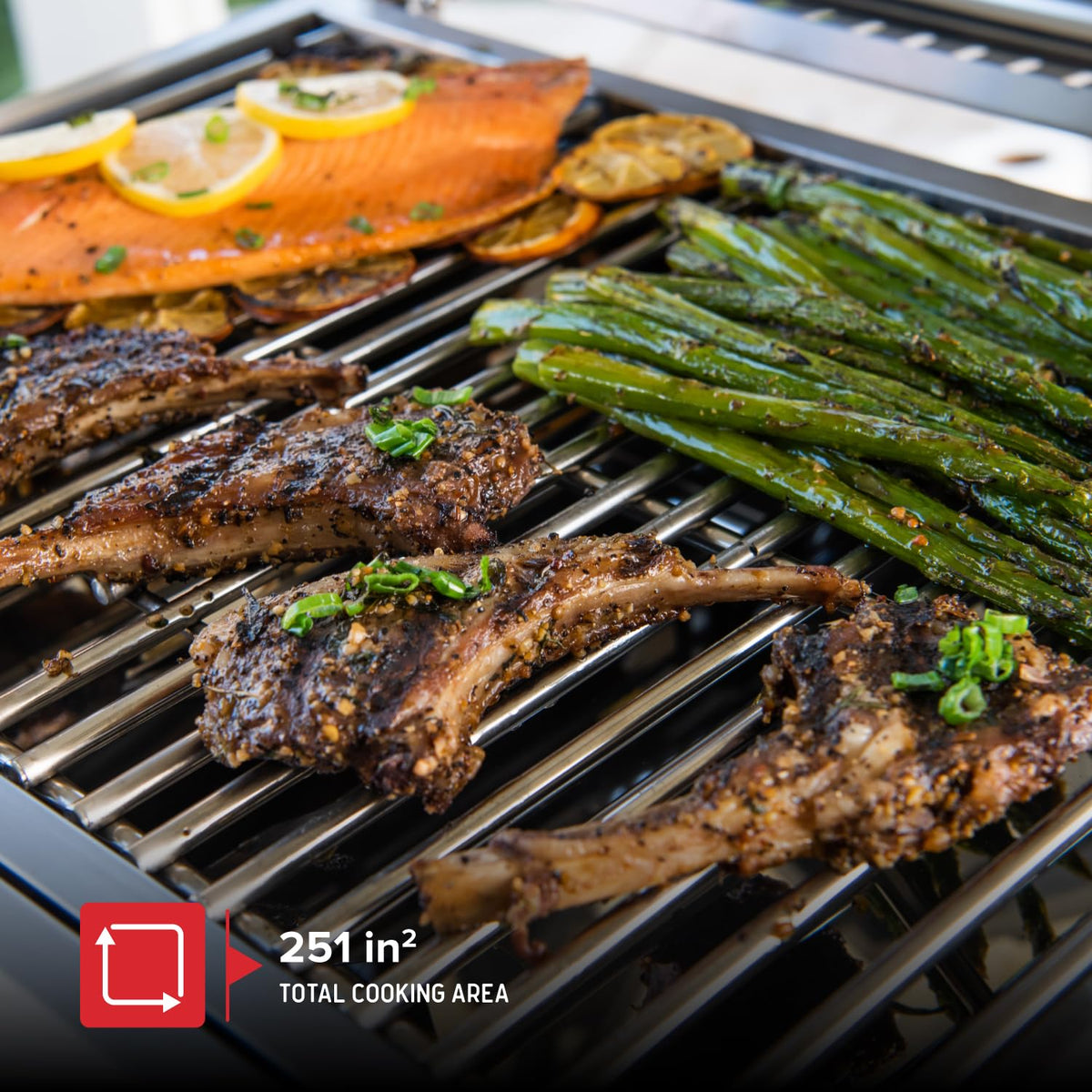 Nexgrill locking lid keeps grill secure during transport and outdoor storage