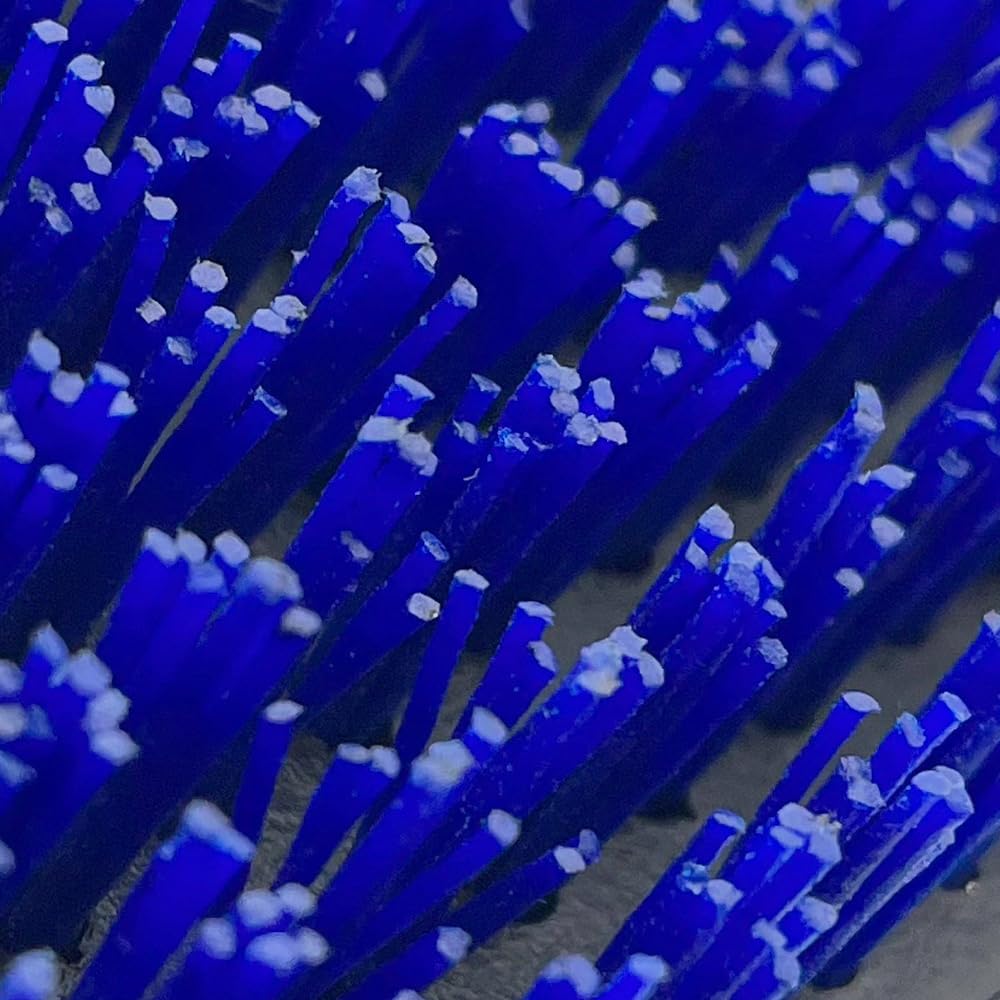 Nexgrill grill brush with scraper ends reaches between bars for deep cleaning